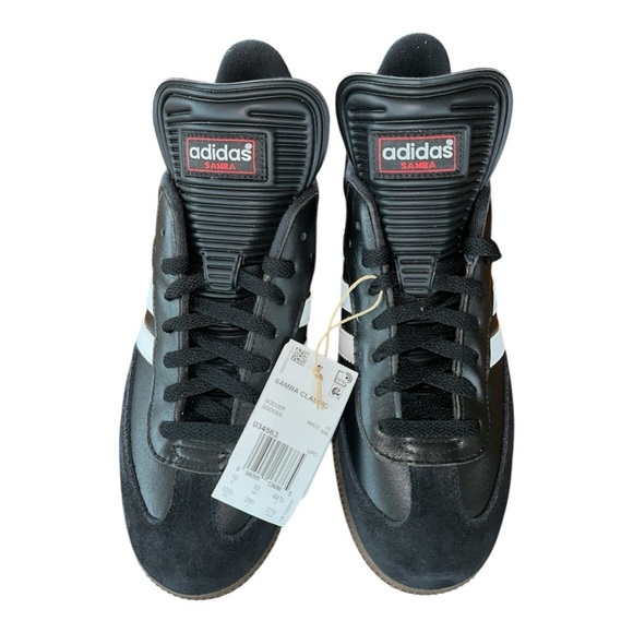 NWT Adidas Samba Classic indoor and White Sneakers size 10.5 - Picture 3 of 6